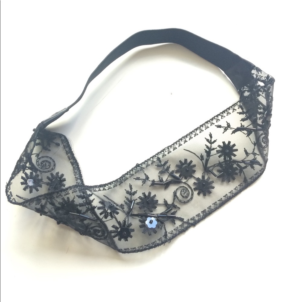 Sheer Elasticized Headband