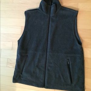 Columbia charcoal Fleece vest