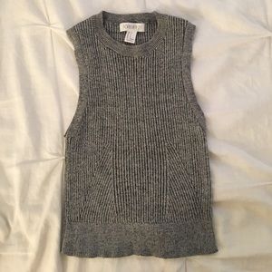 Forever 21 sweater tank crop top