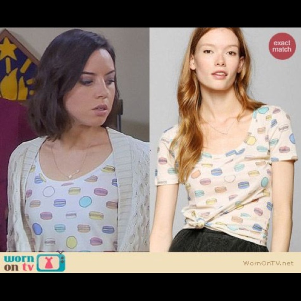 Urban Outfitters Macaron Graphic Tee Top