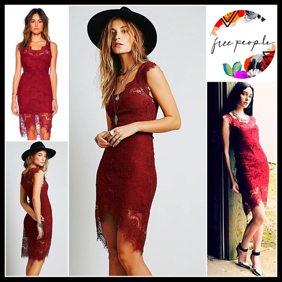 ❌SOLD❌FREE PEOPLE CROCHET LACE DRESS - Picture 8 of 8