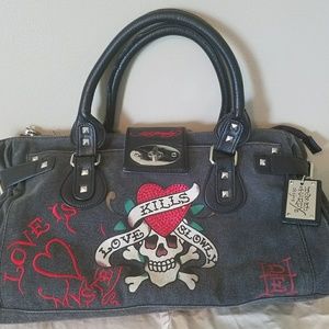 Ed Hardy bag- Authentic