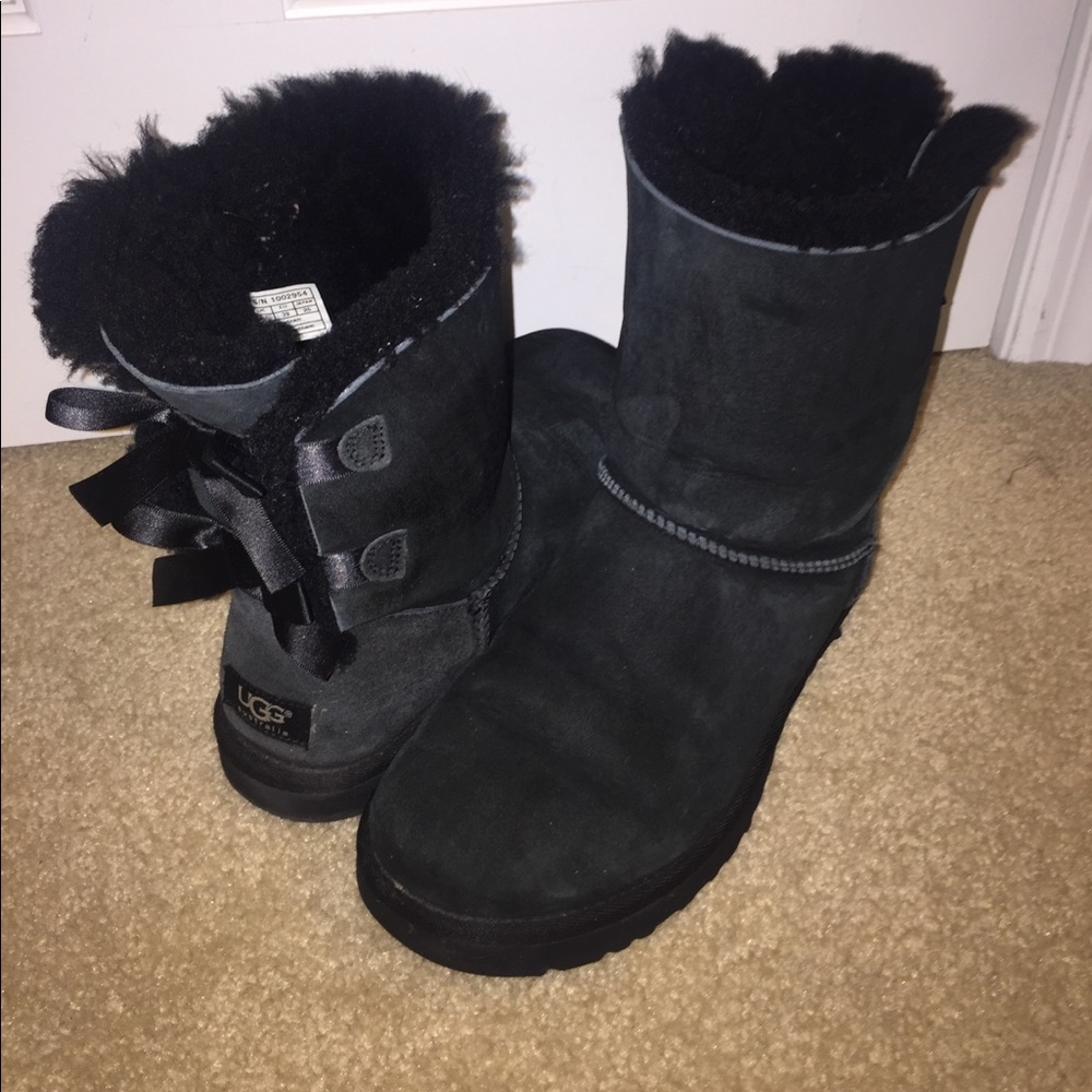 Authentic Ugg Bailey Bow Boots