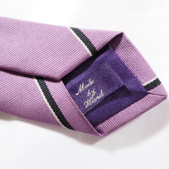 $235 Ralph Lauren Purple Label - Lavender Stripe - Picture 6 of 6