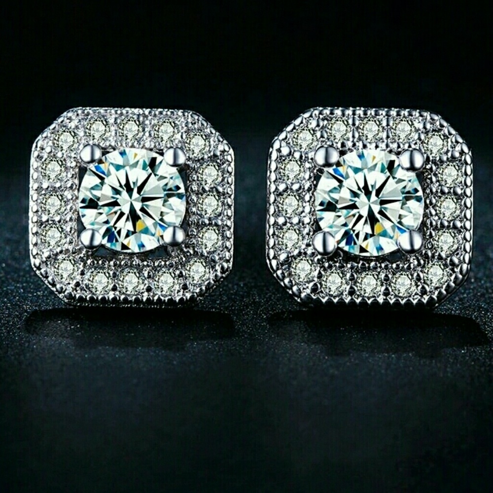 Silver Stud Earrings