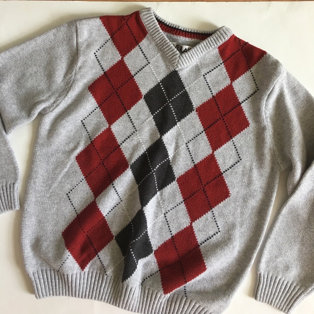 Boys Argyle sweater