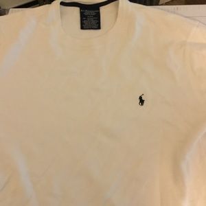 White, Polo Thermal Shirt
