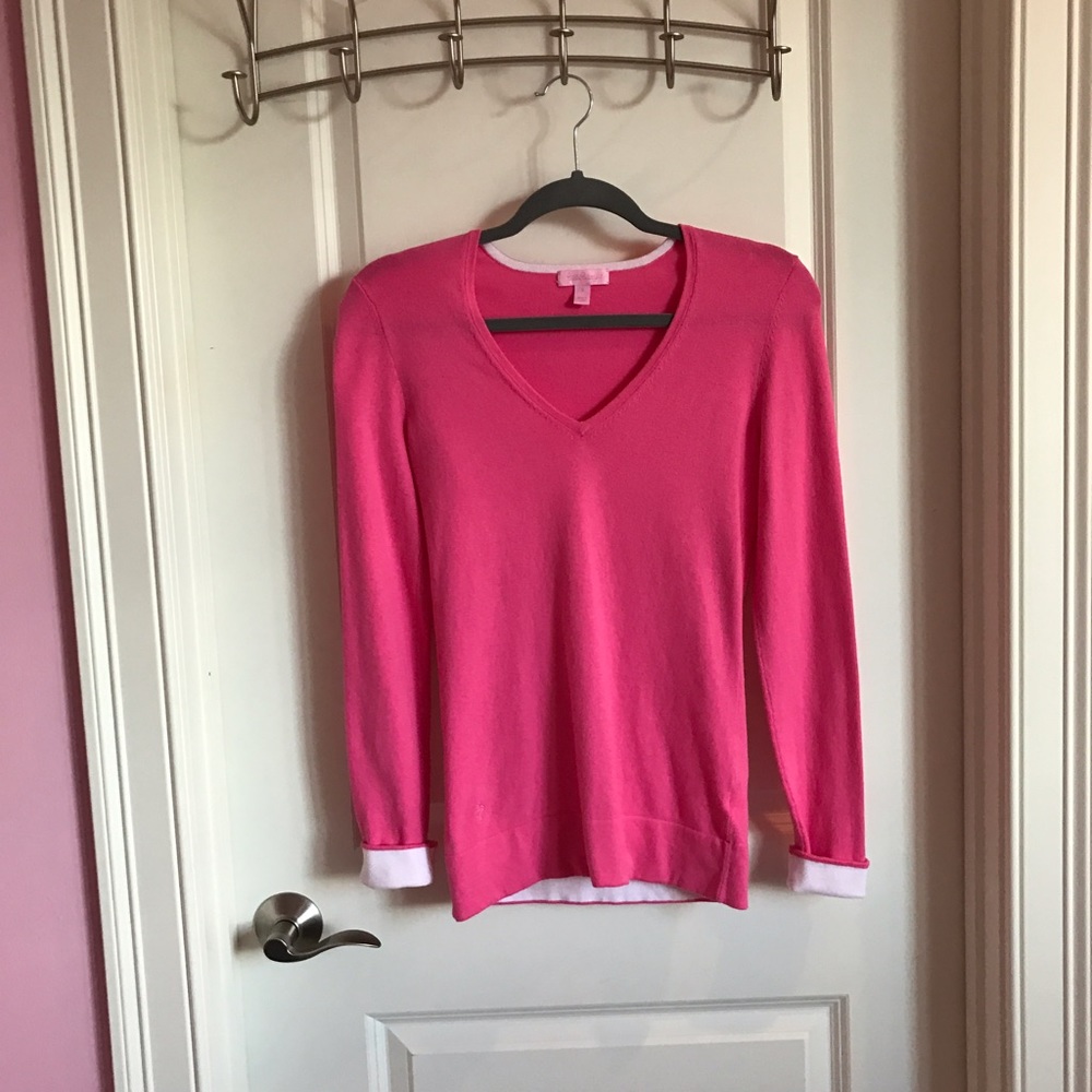 Lilly Pulitzer🌴Adelaide V-Neck Sweater