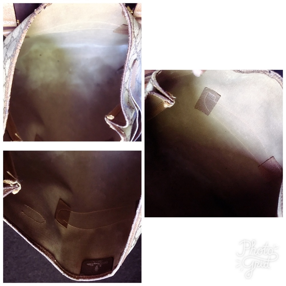 Inside & corner pictures of Gucci Tote 12/24/18