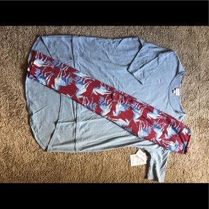 Lularoe Irma and Leggings