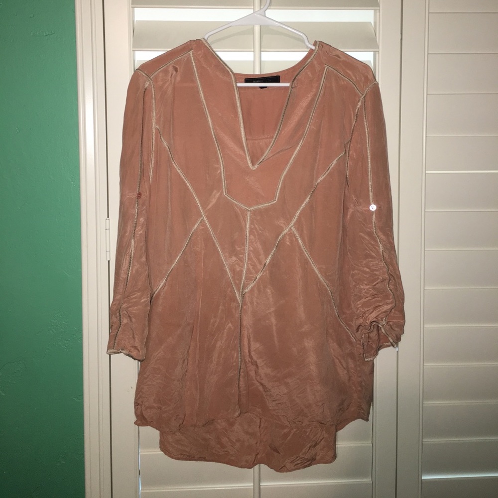 BCBG 100% Silk Top