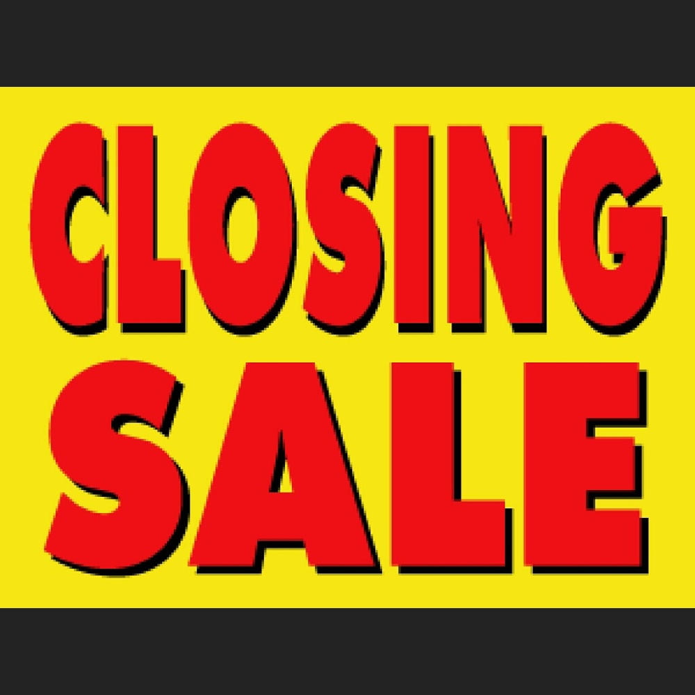 LAST DAY !!!!!!!! EVERYTHING MUST GO!!!!♦