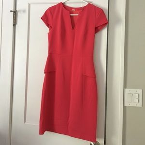 NWT Elie Tahari Jasper poppy peplum sheath size 6