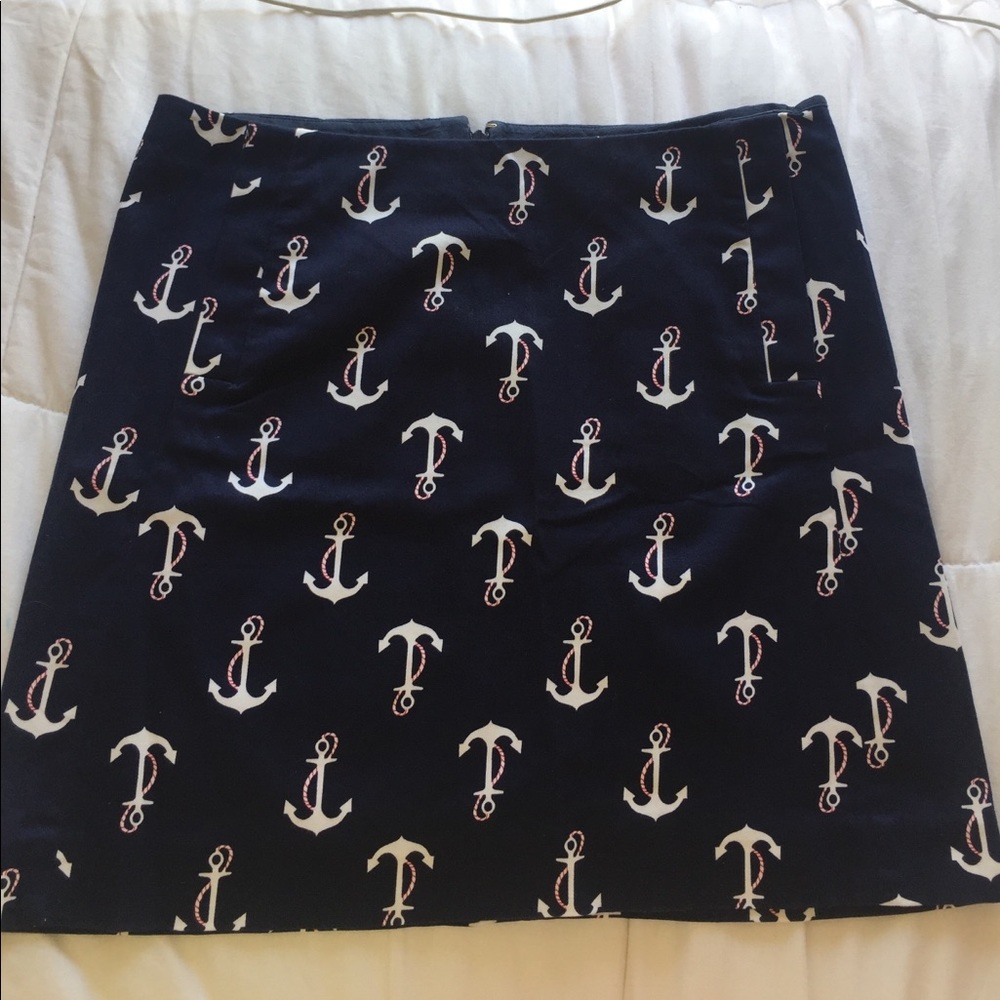 J. Crew Anchor Skirt Sz 2 ⚓️