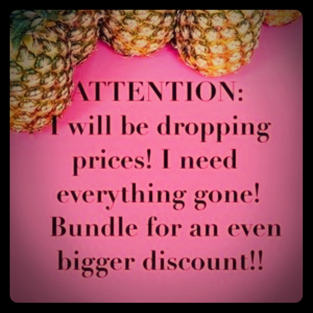 Prices have been significantly dropped!!