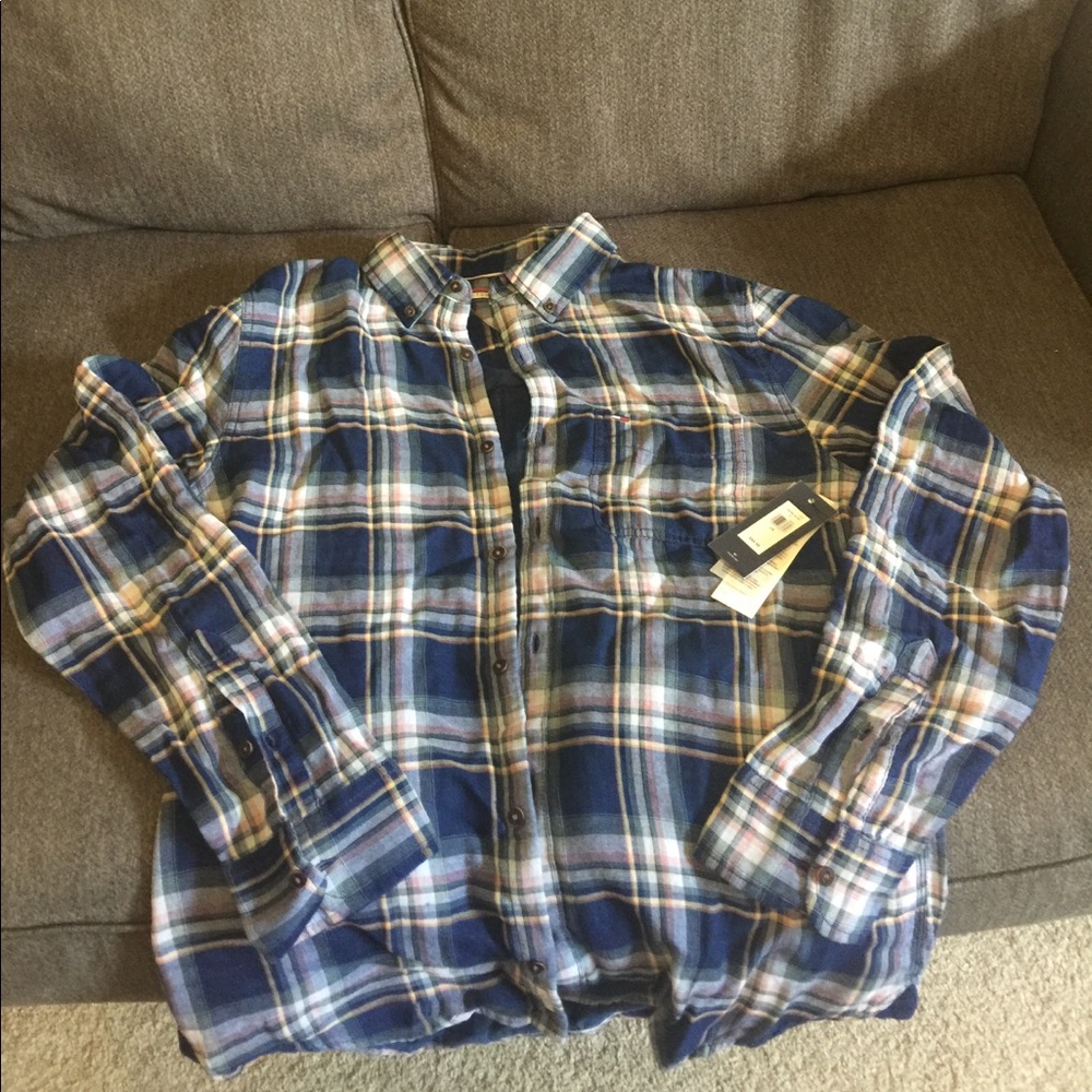 Men's long sleeve flannel