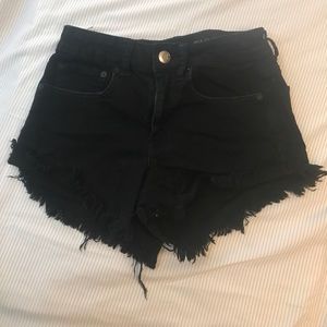 American Eagle Hi-rise festival cut off shorts