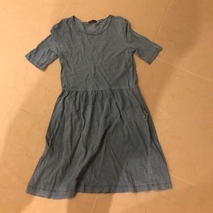 Faux Denim dress