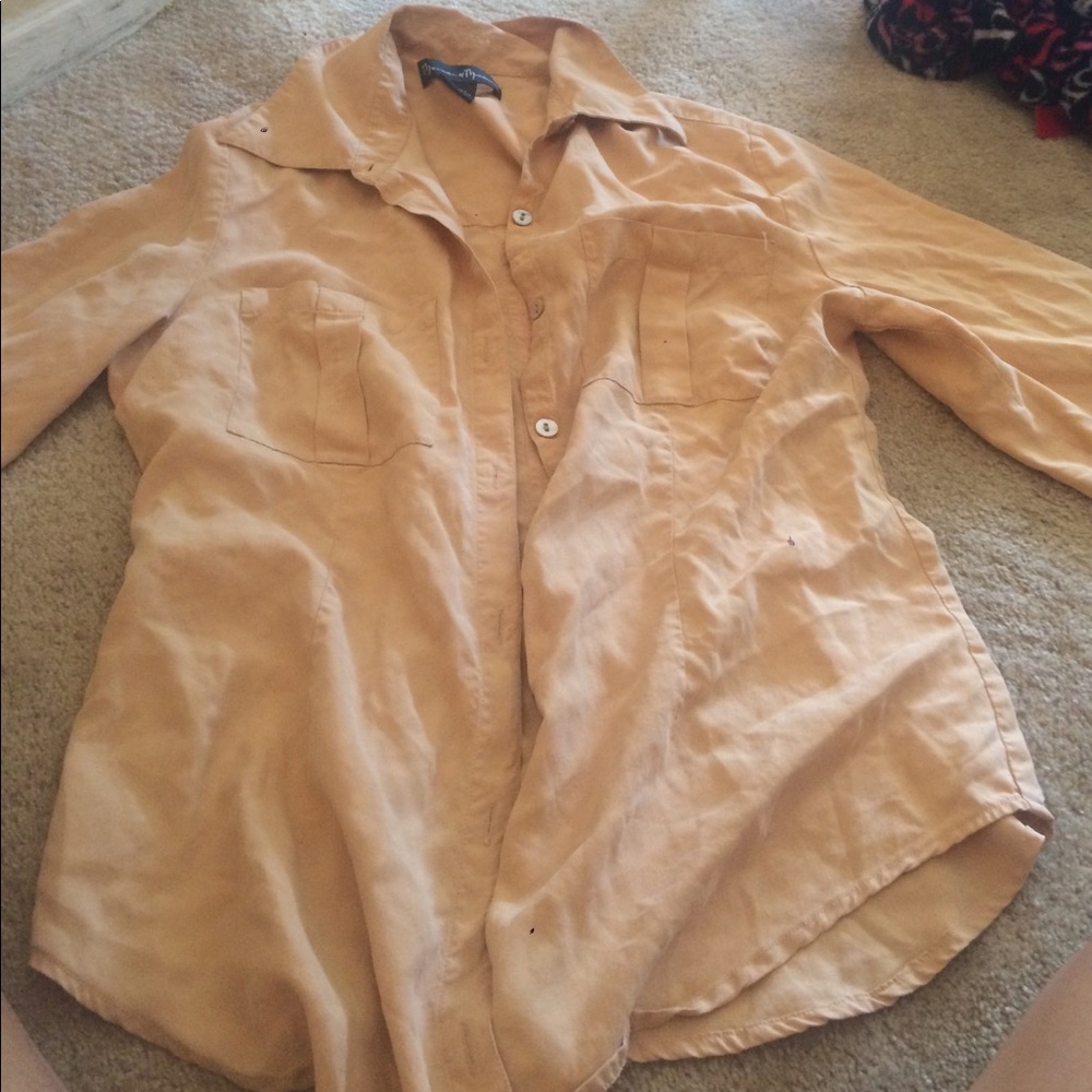 Mercer and madison silk blouse