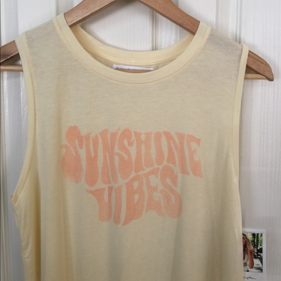 Sunshine Vibes Spiritual Gangster Chakra Tank - Picture 2 of 5