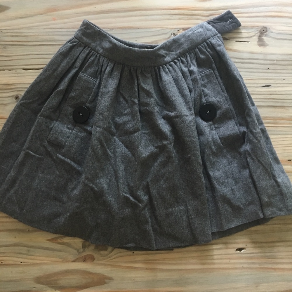 Wool skirt