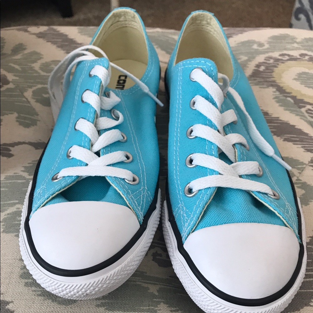 Blue Converse