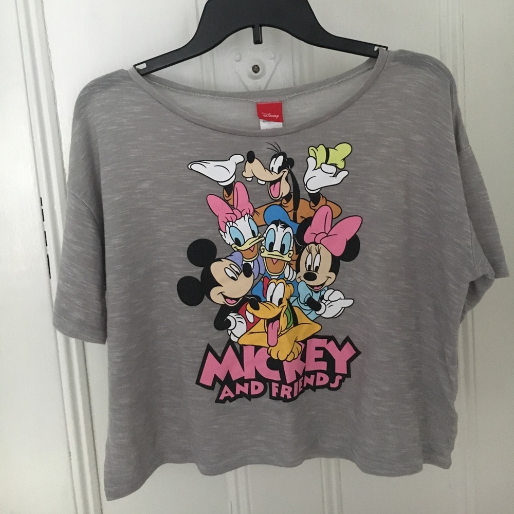 disney mickey and friends crop top.