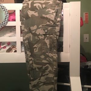 Camo jean pants