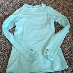 Light blue under armour top