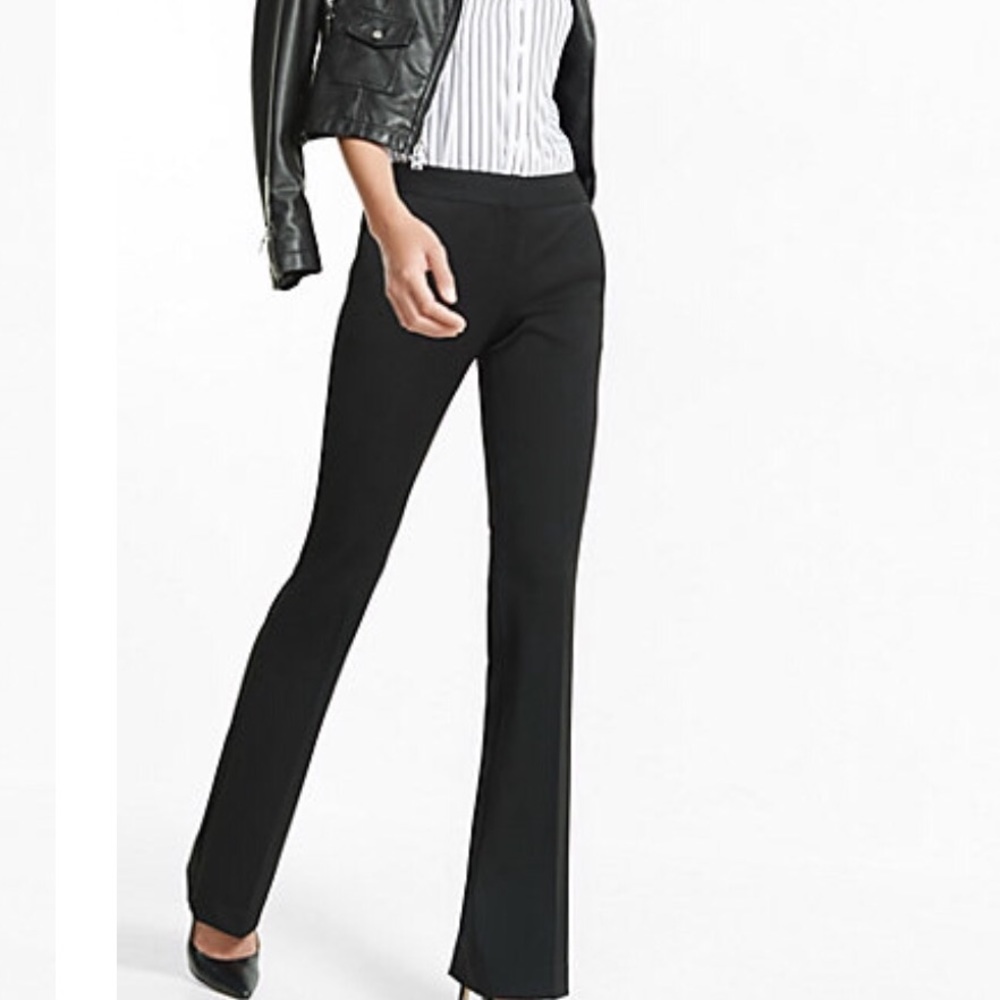 Express Black Slacks Dress Pants