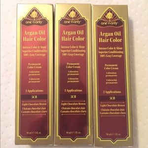 Argan oil hair color