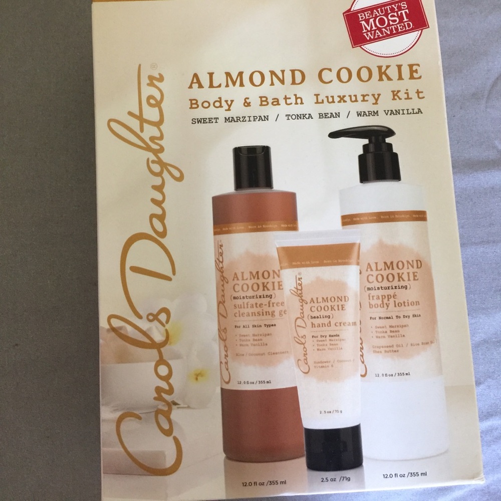 Carols Daughter Almond Cookie Body&Bath Luxury Kit