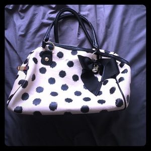 Betsey Johnson Polka Dot Handbag