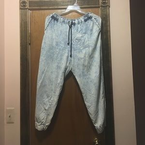 Hollister Acid Wash Joggers