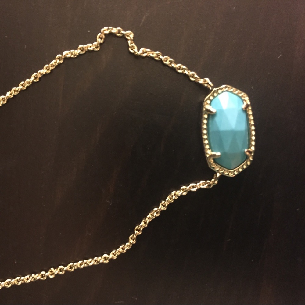 Kendra Scott Elisa Turquoise Necklace