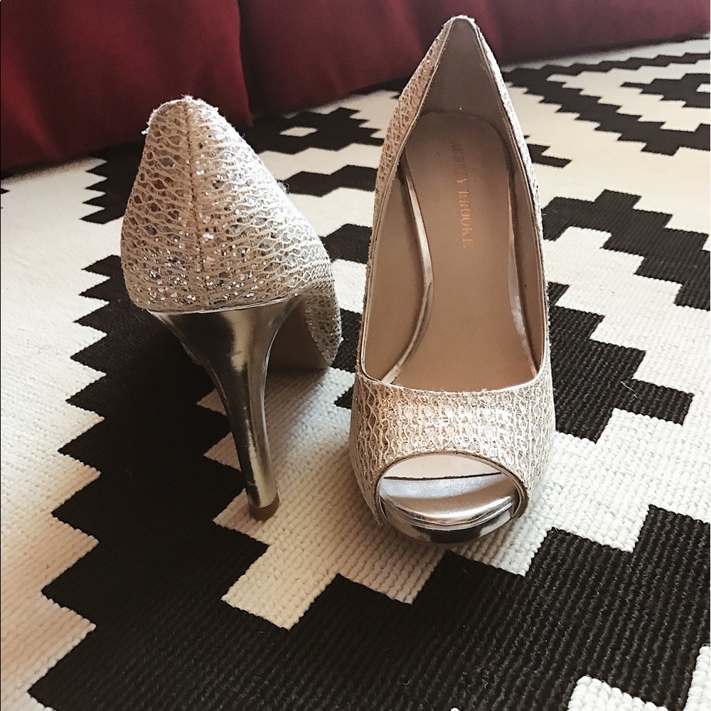Audrey Brooke sparkly heels