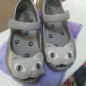 Mia melissa jelly shoes size 9 little girls