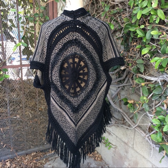 n/a Sweaters - Azteca cover up asymmetric coat, PONCHO  ❤️