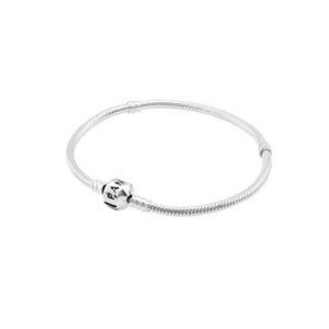 PANDORA sterling silver charm bracelet