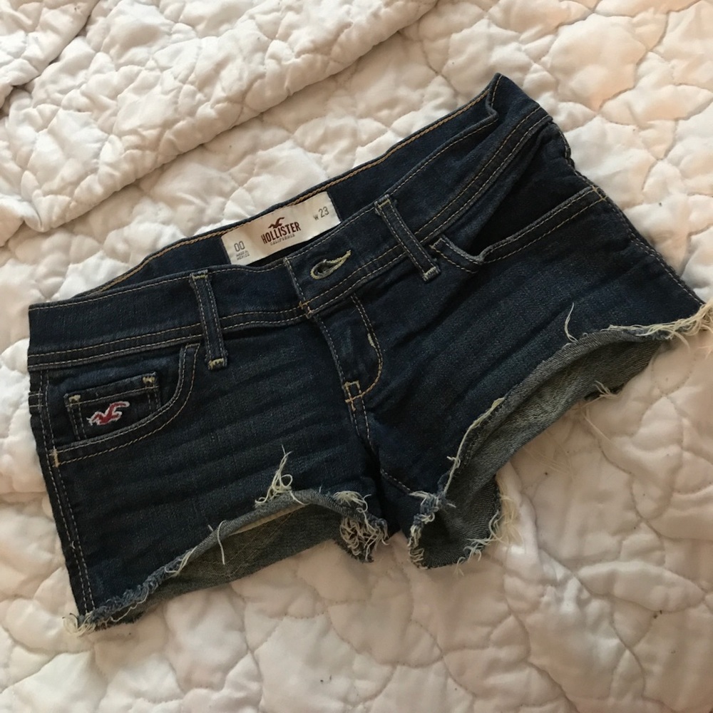 Hollister jean shorts