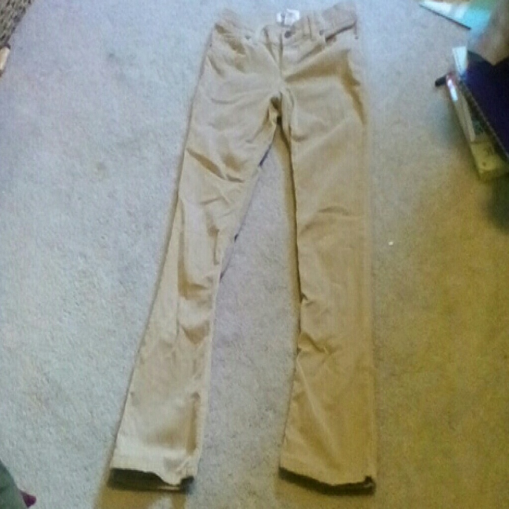 Tan corduroy pants