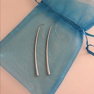Abstract Silver Dangles