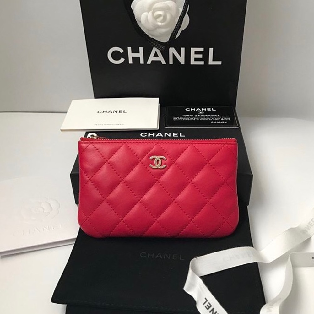 Chanel Small O Case Pouch