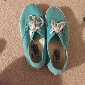 Teal Vans