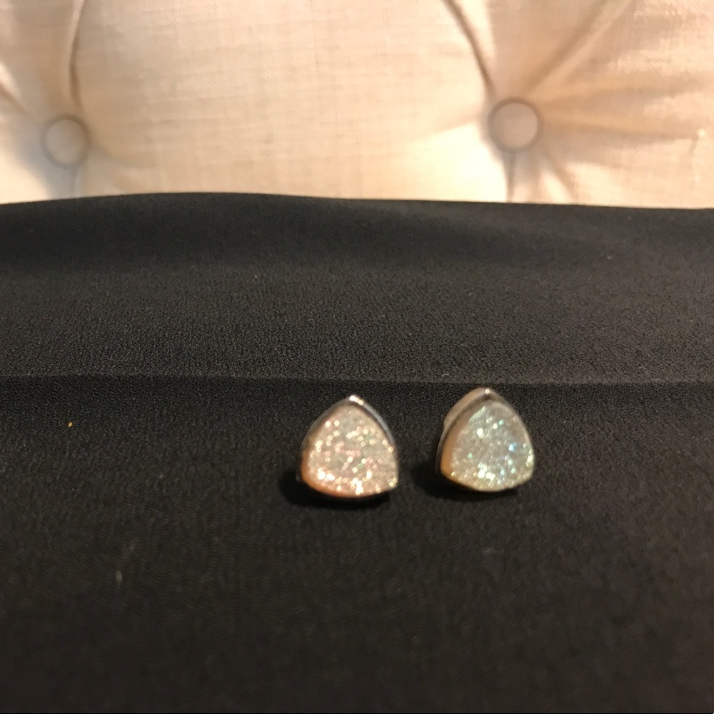 Data Ettinger Druzy earrings