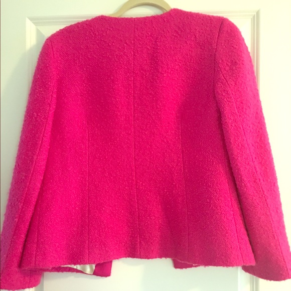 J. Crew Jackets & Coats Pink Wool Jacket Poshmark