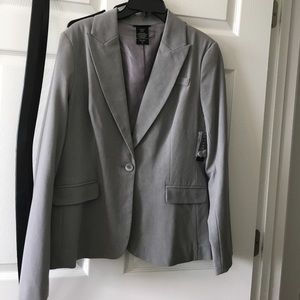 Grey Professional Suit Jacket