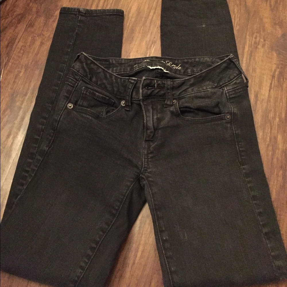 American Eagle Skinny Black Jeans