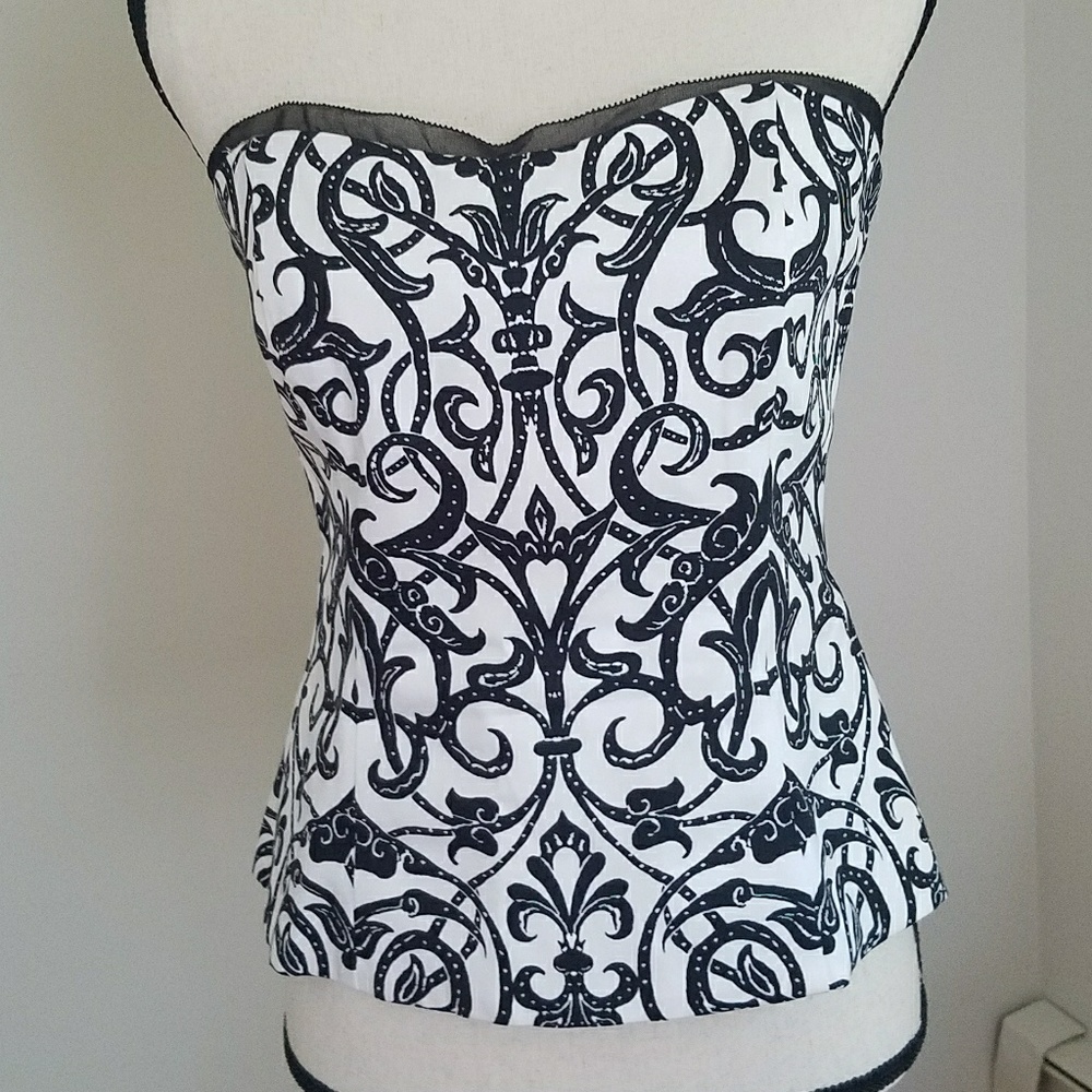 WHBM Strapless Top