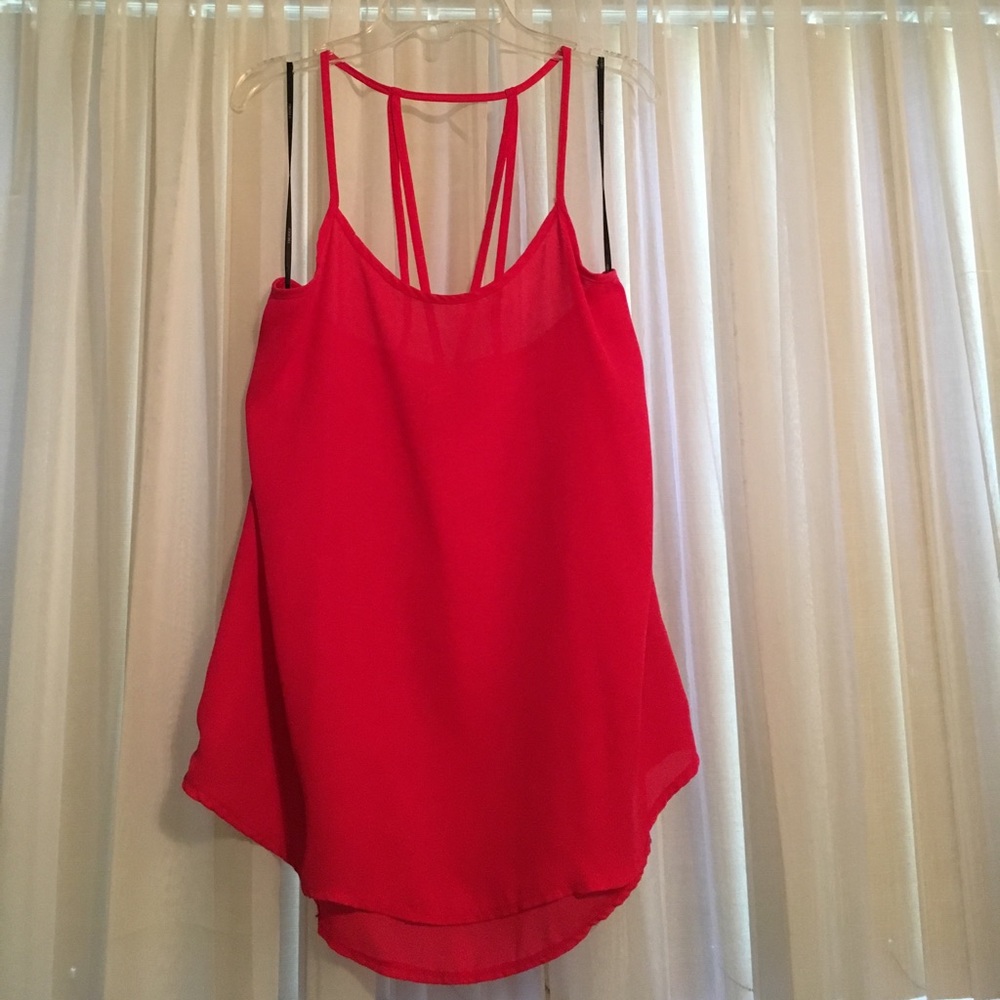 Strapy chiffon top - Forever 21